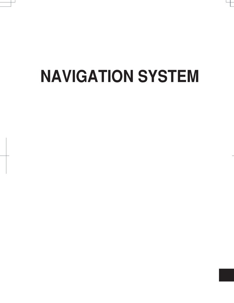 Mazda NAVIGATION SYSTEM User manual