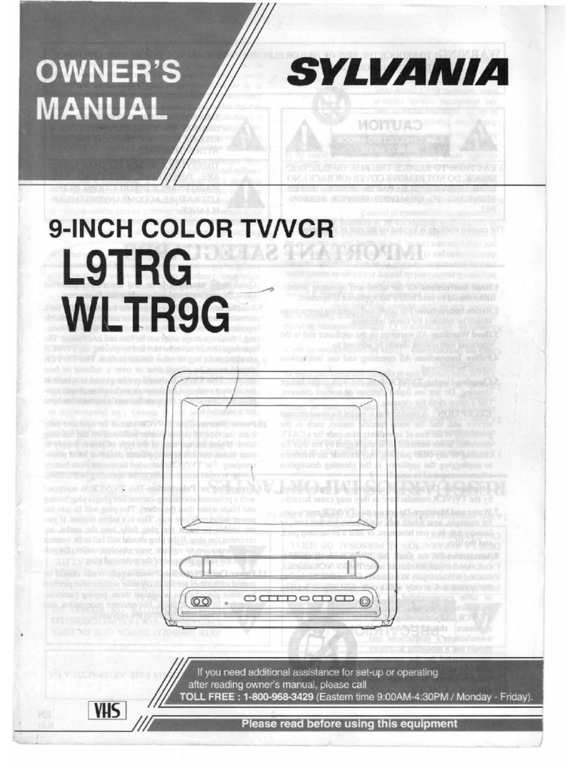 Sylvania L9TRG User manual