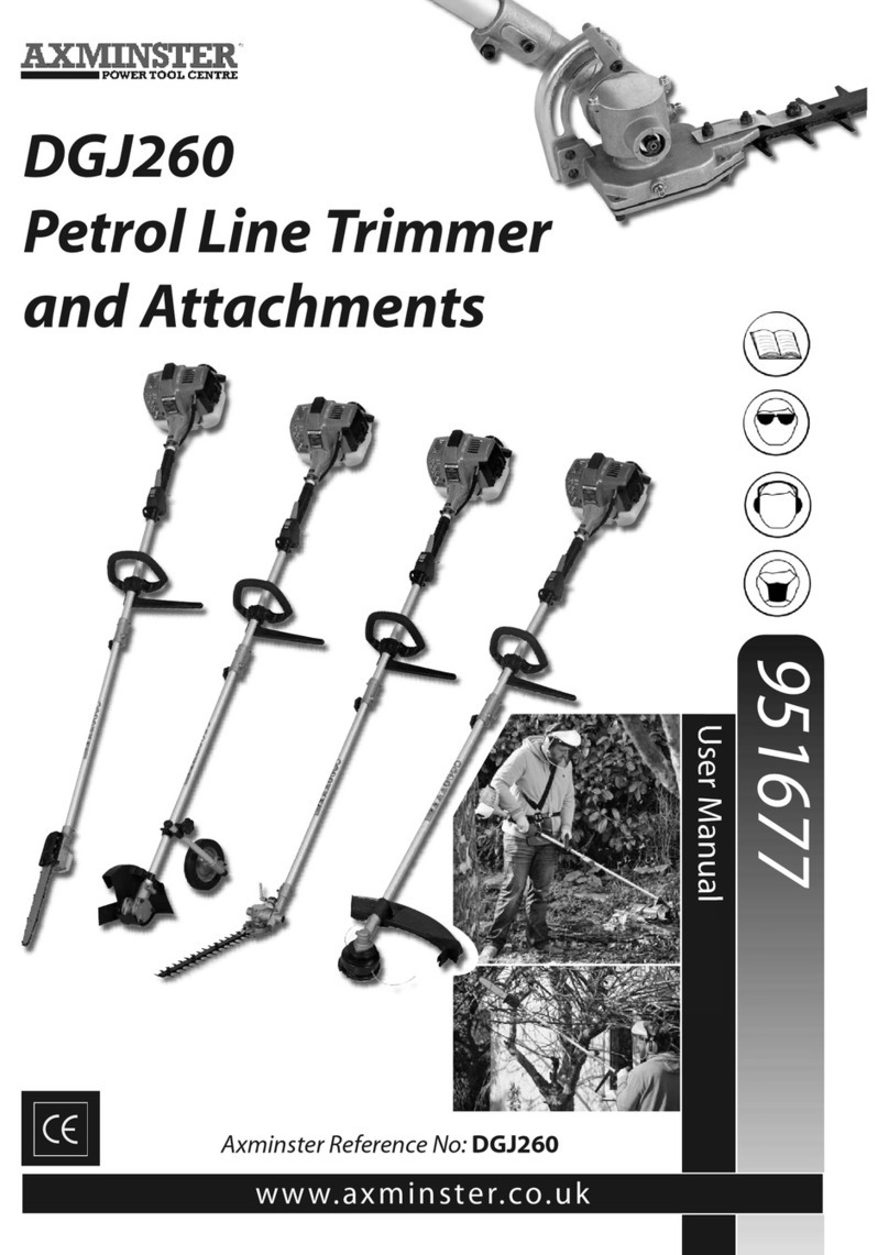 Axminster DGJ260 user manual