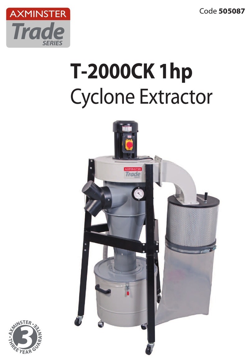 Axminster T-2000CK user guide