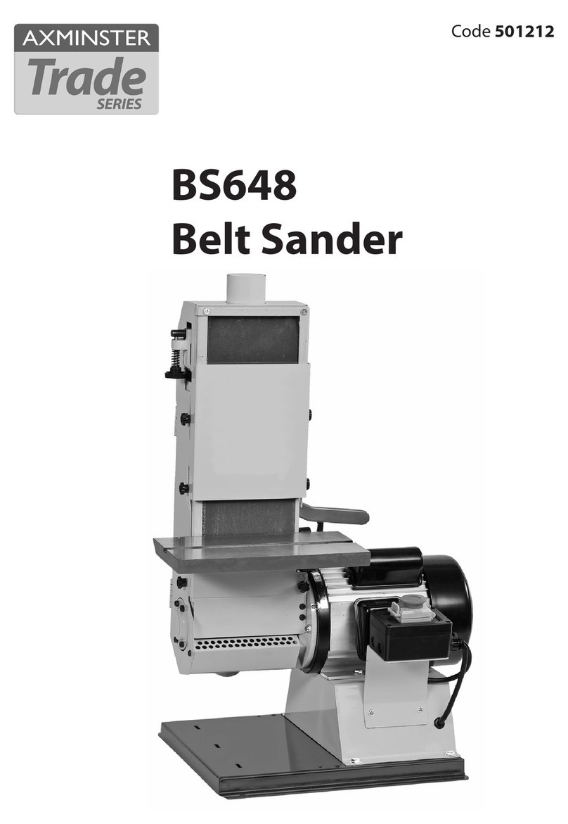 Axminster Trade BS648 User manual