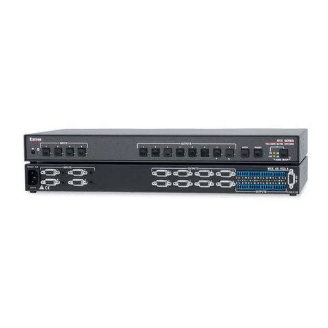 Extron electronics MVX 44 Series User manual