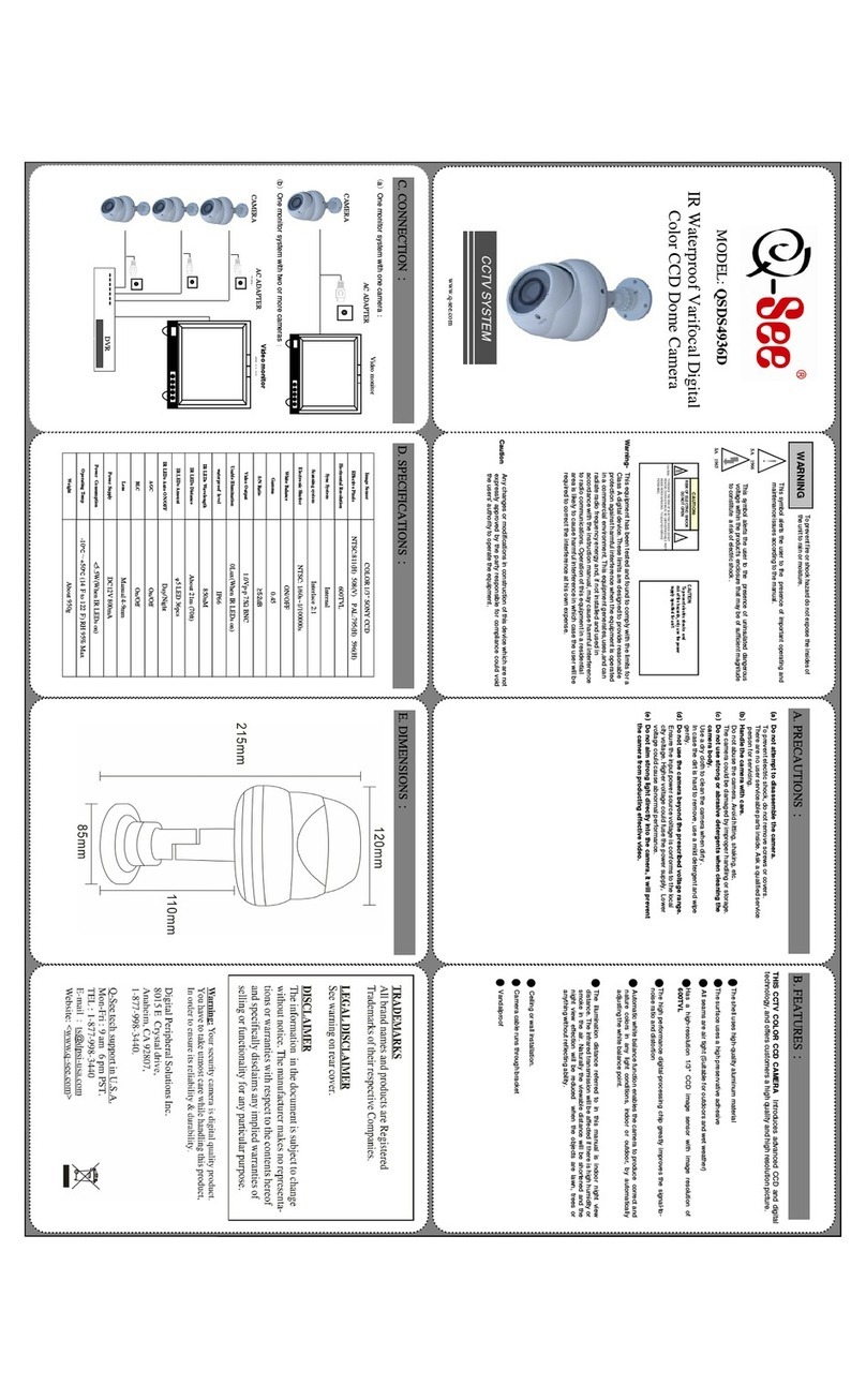 Q-See QSDS4936D User manual Q-See QSDS4936D User manual