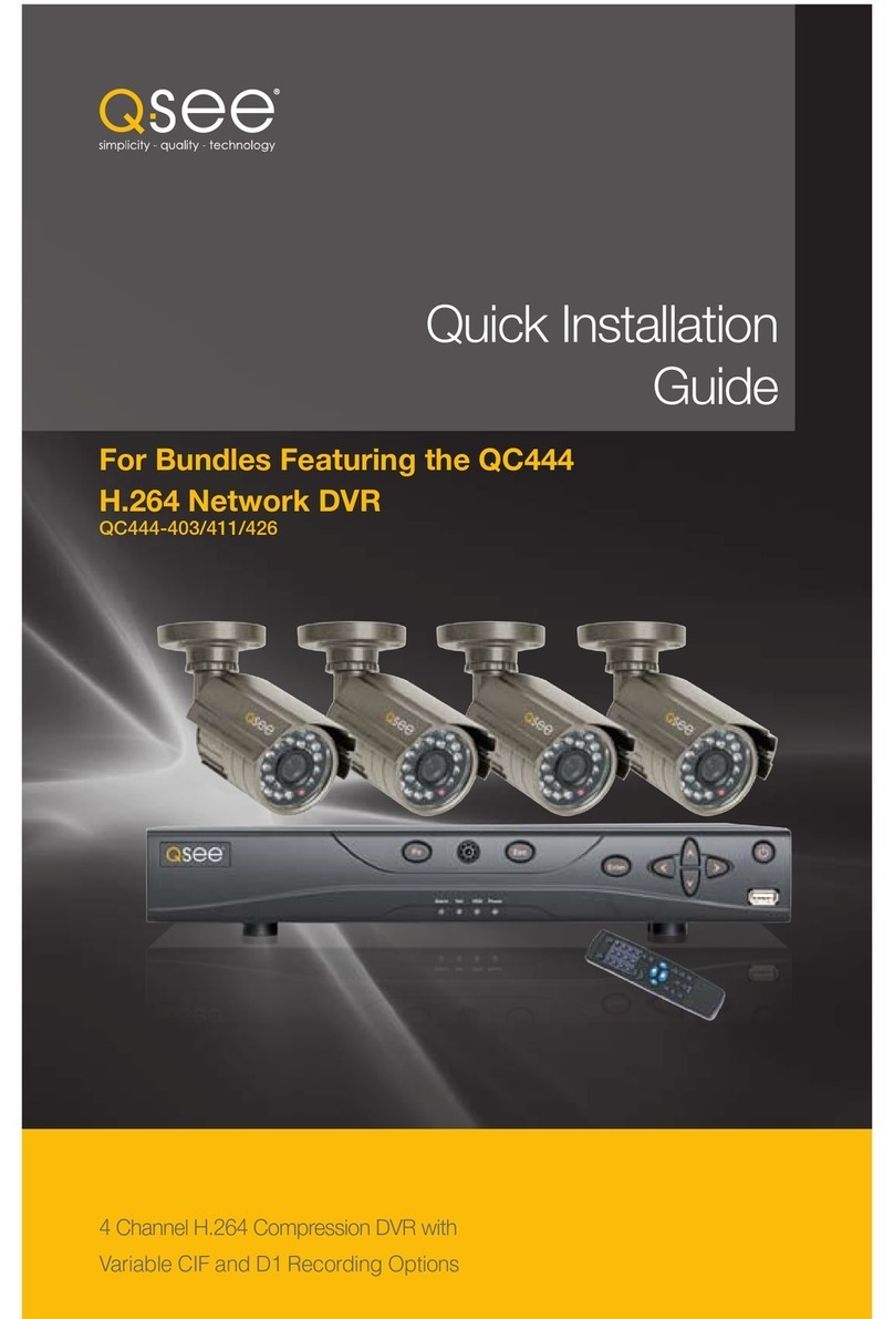 Q-See QC444-403 Quick installation guide