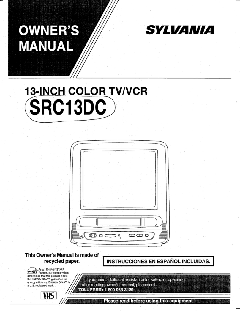 Sylvania SRC13DC owner's manual