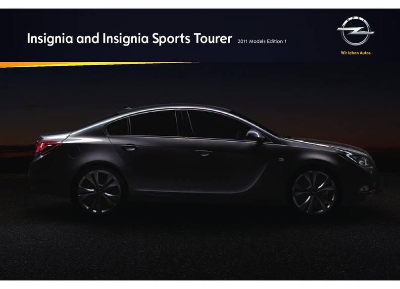 Opel 2011 Insignia Brochure & specs