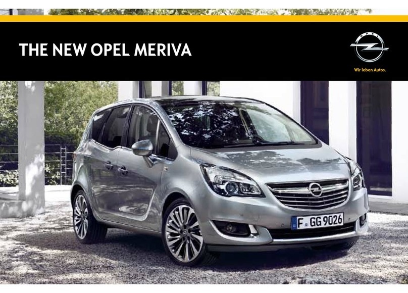 Opel Meriva User manual