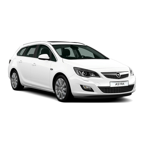 Opel 2012 Astra User manual