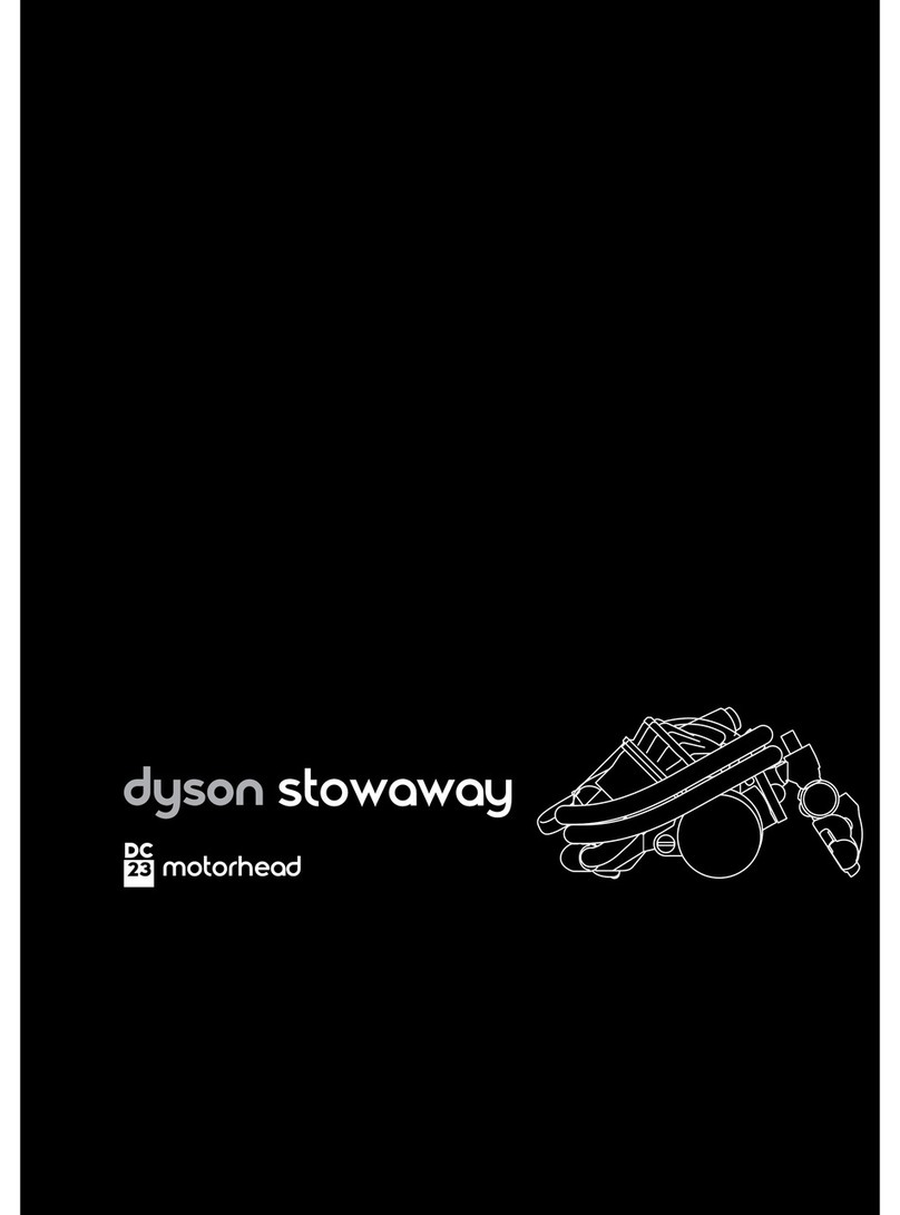 Dyson D23 stowaway User manual