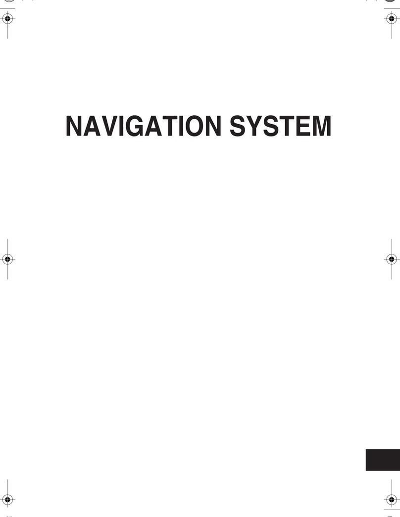 Mazda NAVIGATION SYSTEM User manual