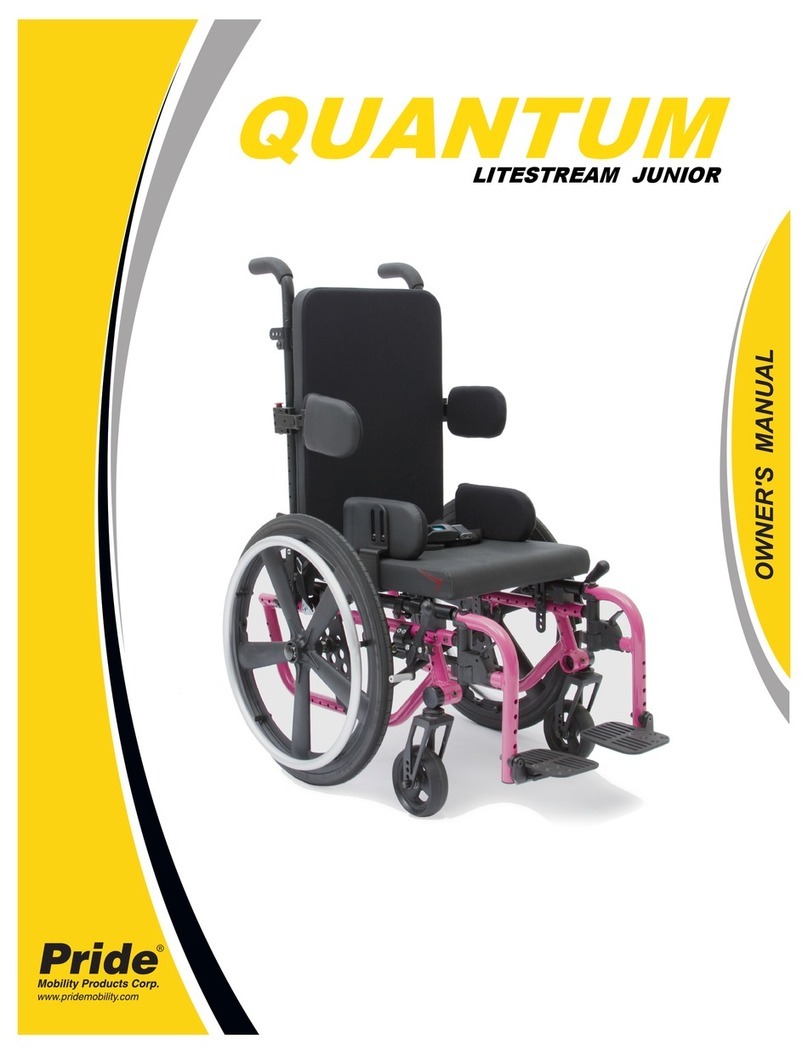 Pride Quantum litestream junior User manual