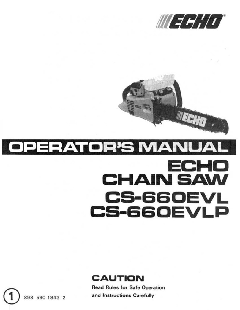 Echo CS-660EVL User manual