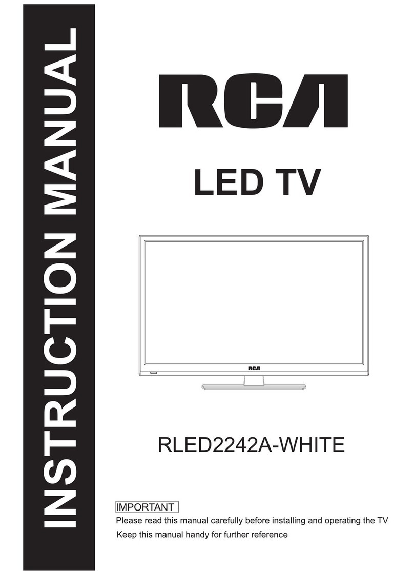 RCA RLED2242A-WHITE User manual