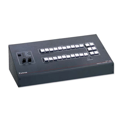 Extron electronics RCP 1000 User manual