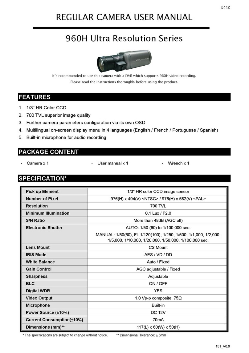 Avtech 960H User manual