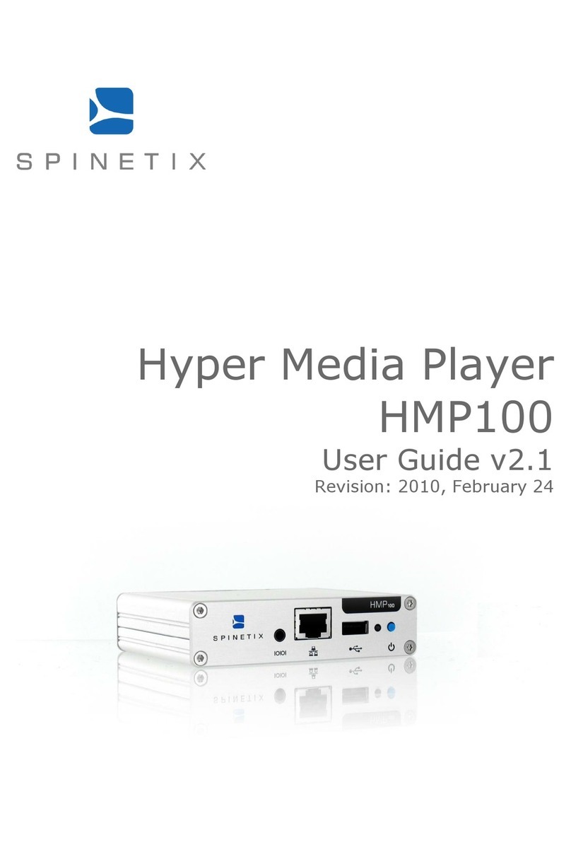 SpinetiX HMP100 user guide