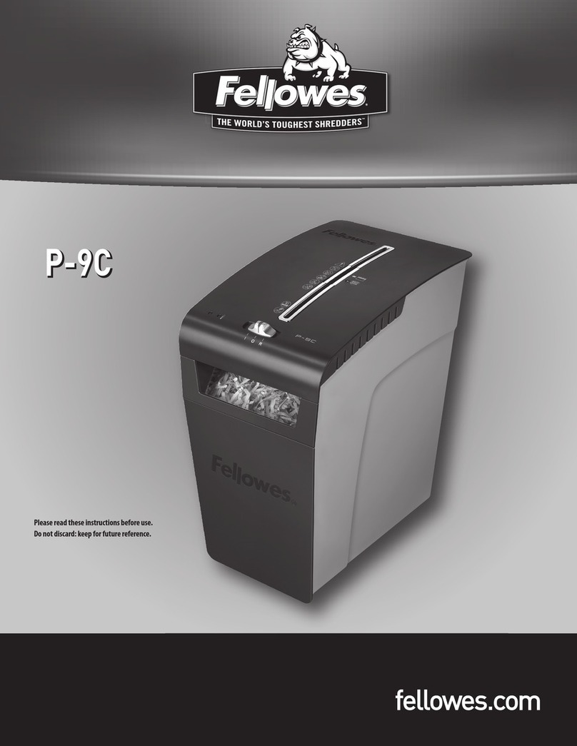 Fellowes P-9C User manual