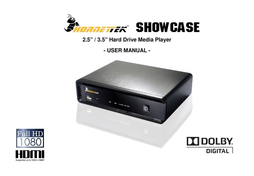 HornetTek ShowCase user manual
