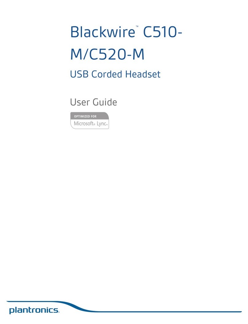 Plantronics Blackwire C510- M User manual