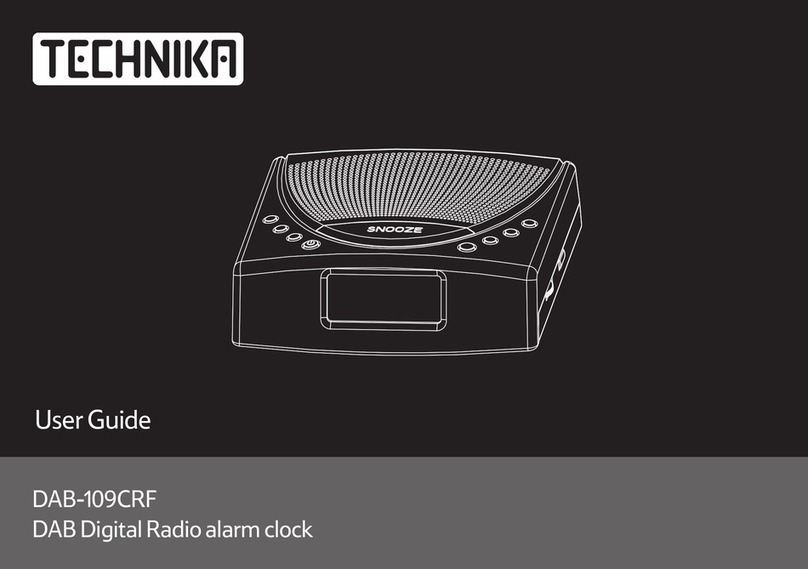 Technika DAB-109CRF User manual