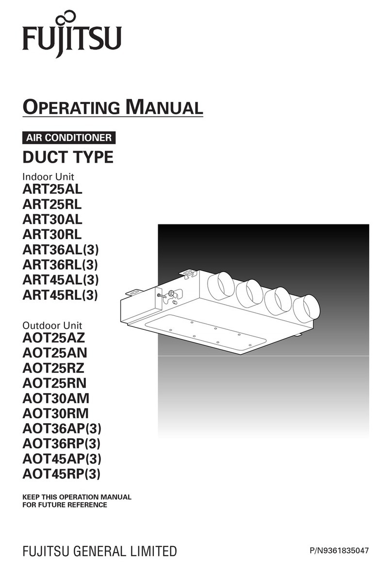 Fujitsu ART25AL User manual