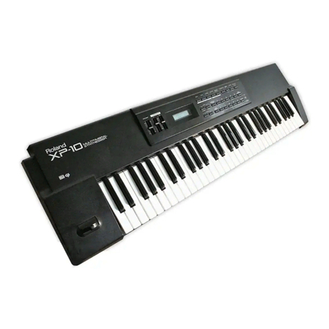Roland XP-10 User manual