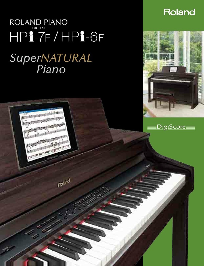 Roland HPi-7F User manual