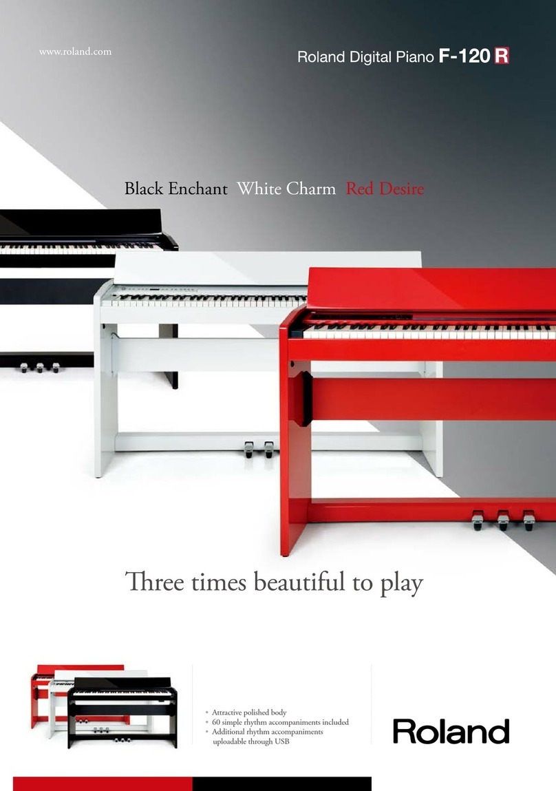 Roland F-120R User manual