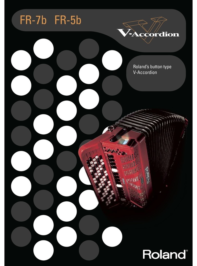 Roland V-ACCORDION FR-7b User manual