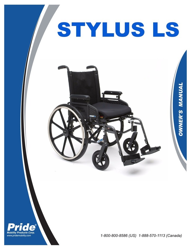 Pride STYLUS LS User manual