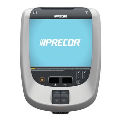 Precor P80 Console Assembly Instructions
