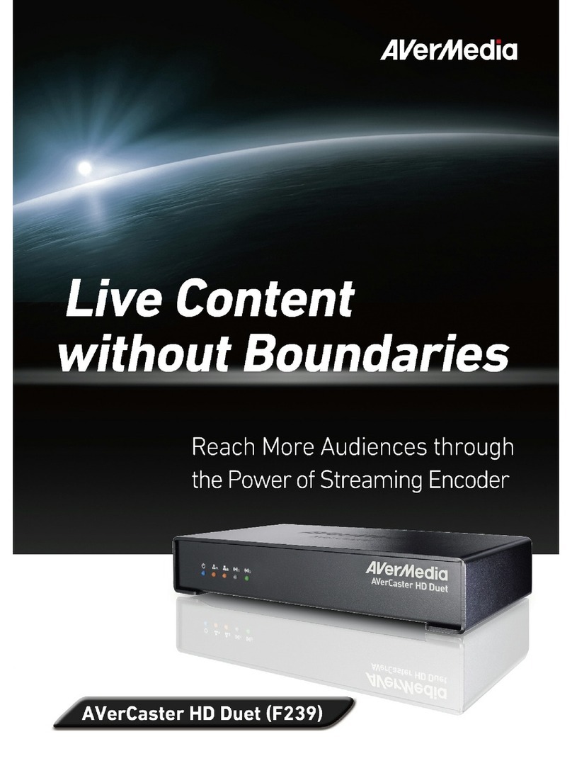 Avermedia AVerCaster HD Duet F239 Specifications