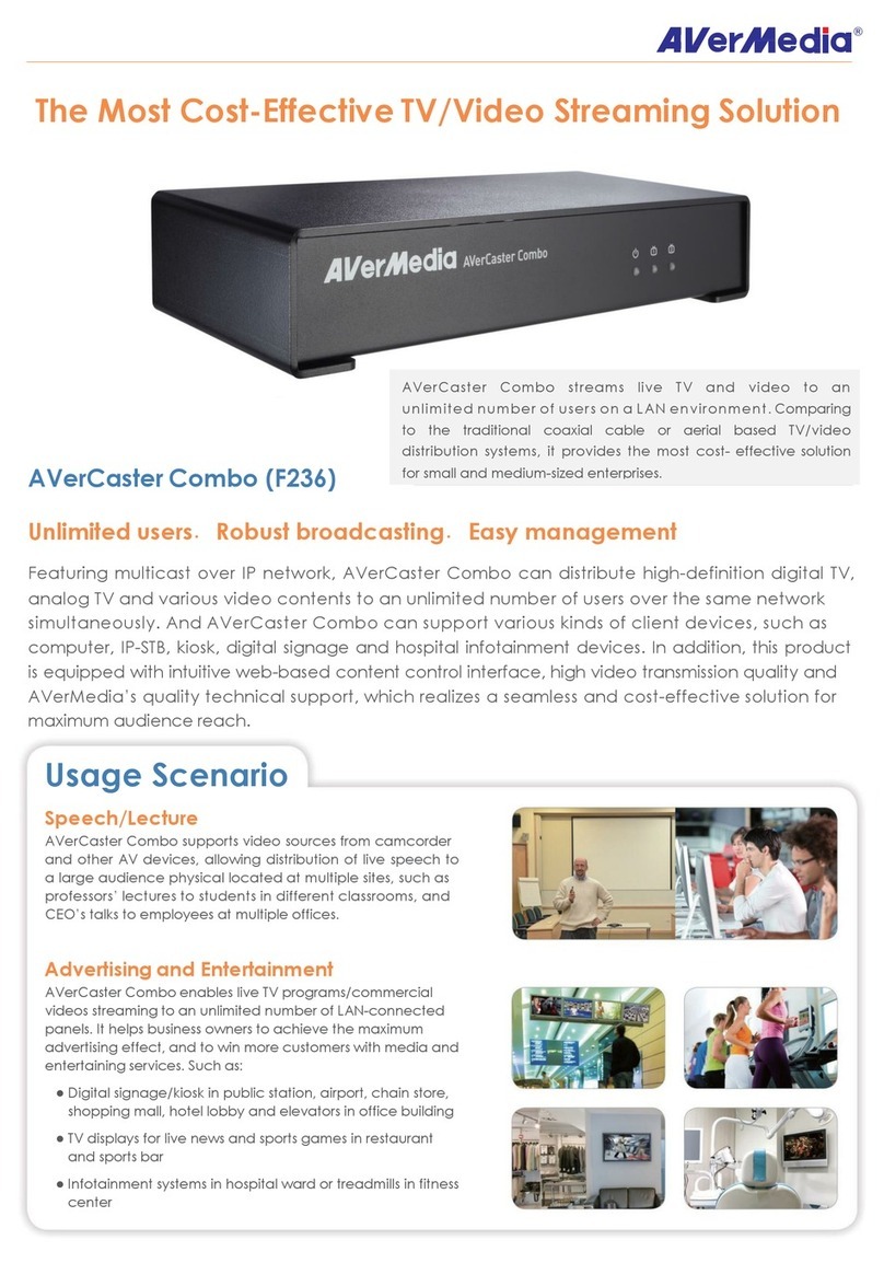 Avermedia AVerCaster Combo F236 Specifications