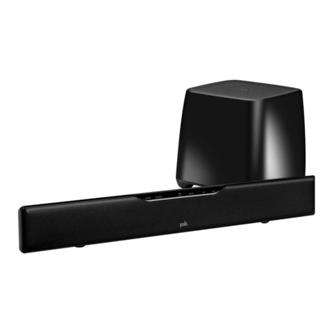Polk Audio surroundbar 5000 User manual