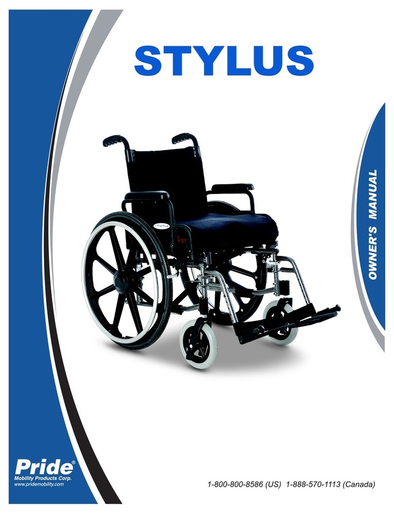 Pride STYLUS User manual