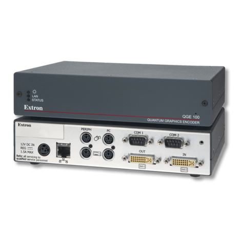 Extron electronics QGE 100 User manual
