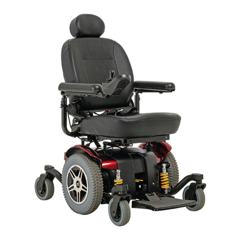 Pride JAZZY 614 series User manual