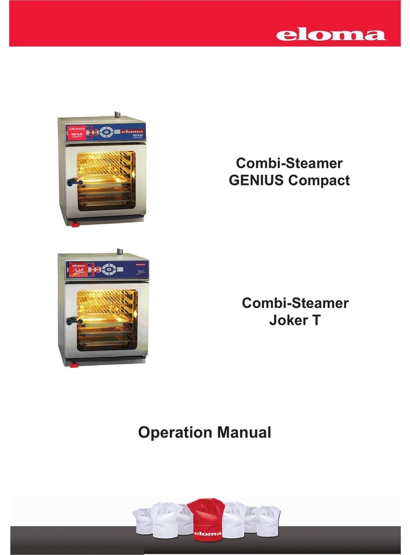 Eloma Genius compact Operation manual