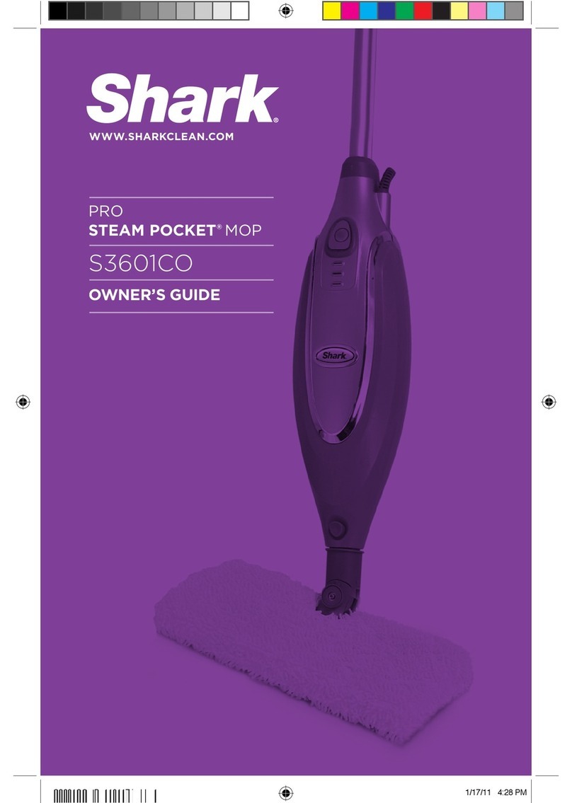 Shark S3601CO owner's guide