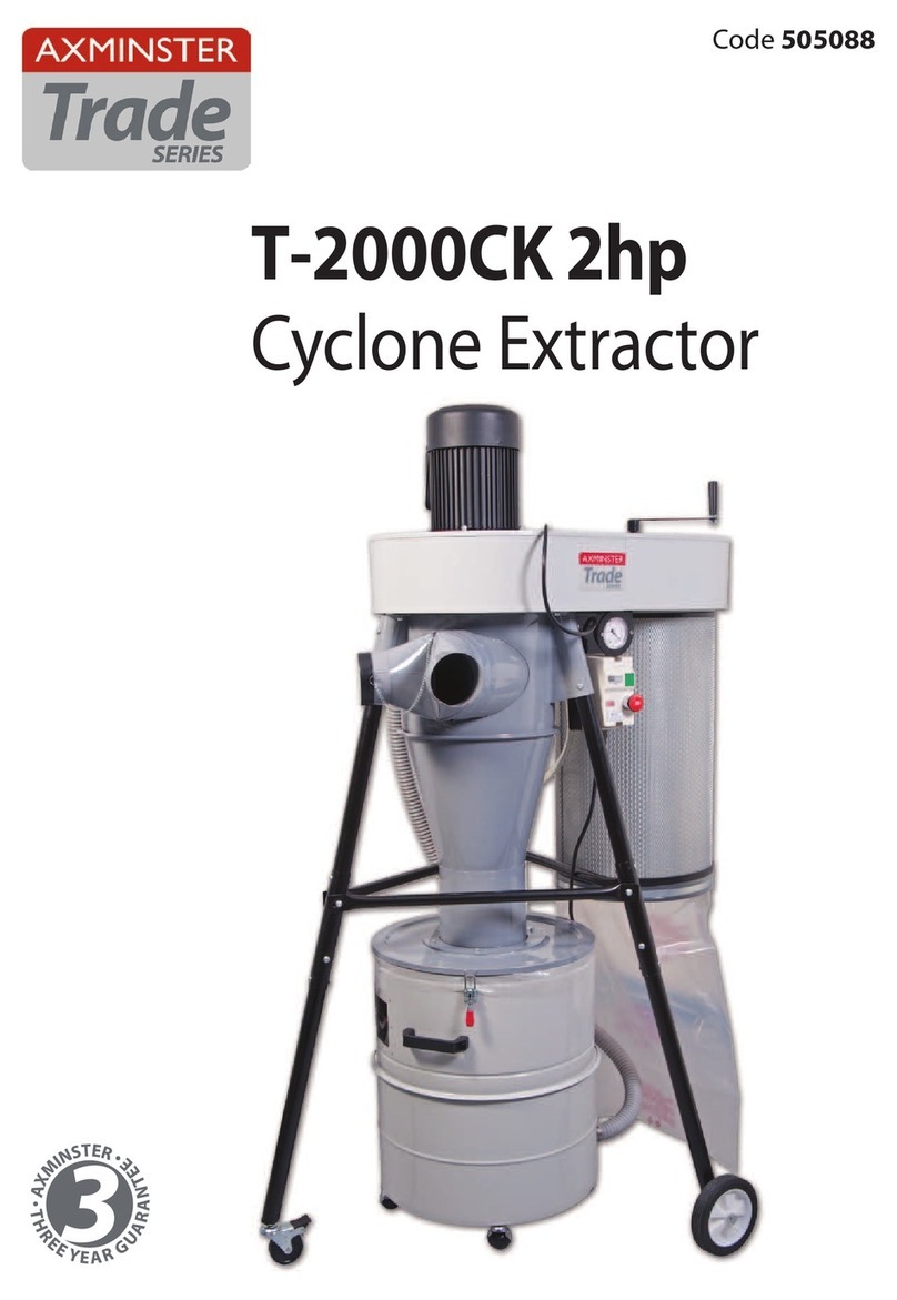 Axminster T-2000CK user guide