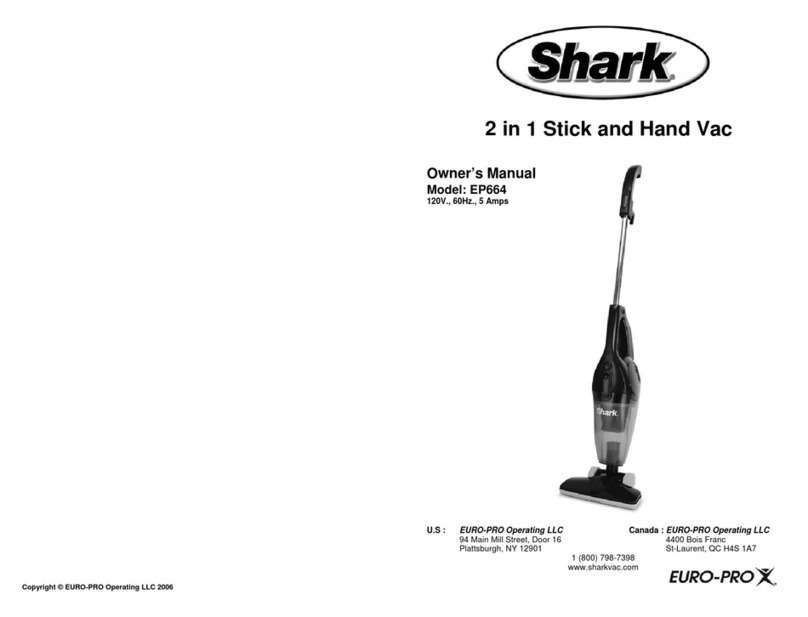 Shark EP664 User manual
