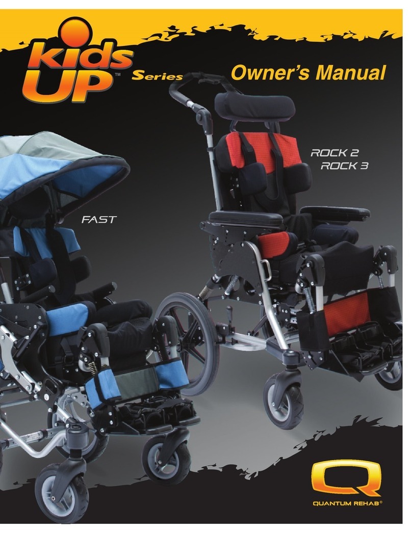 Pride Mobility Kids up series User manual