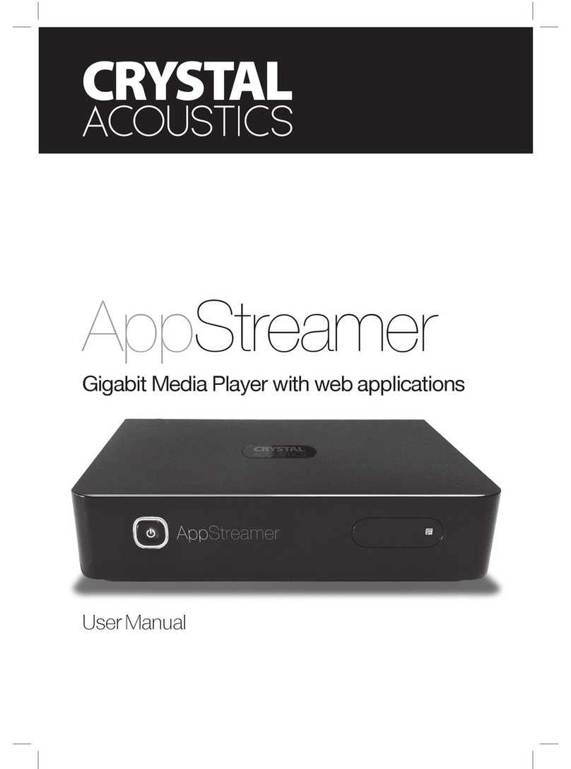 Crystal Acoustics ?ppStreamer user manual