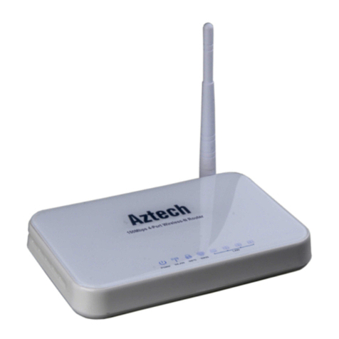 Aztech WL852RT4(T) Instruction guide