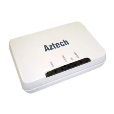 Aztech DSL705E Speci?cations