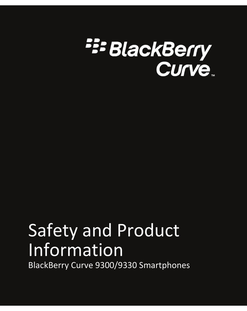 Blackbe;rry Curve 9300 User manual