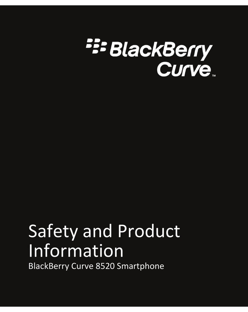 Blackbe;rry CURVE 8520 - VERSION 4.6.1 User manual Blackbe;rry CURVE 8520 - VERSION 4.6.1 User manual