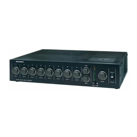 Bogen Power Vector V35 User manual