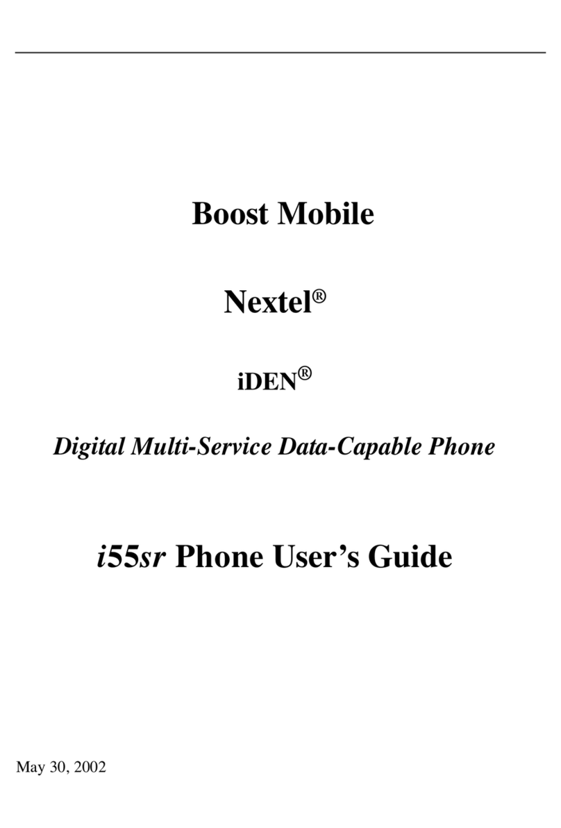 Boost i55sr User manual