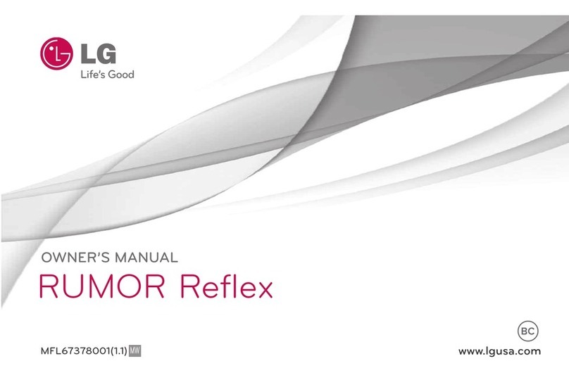 LG Rumor Reflex User manual